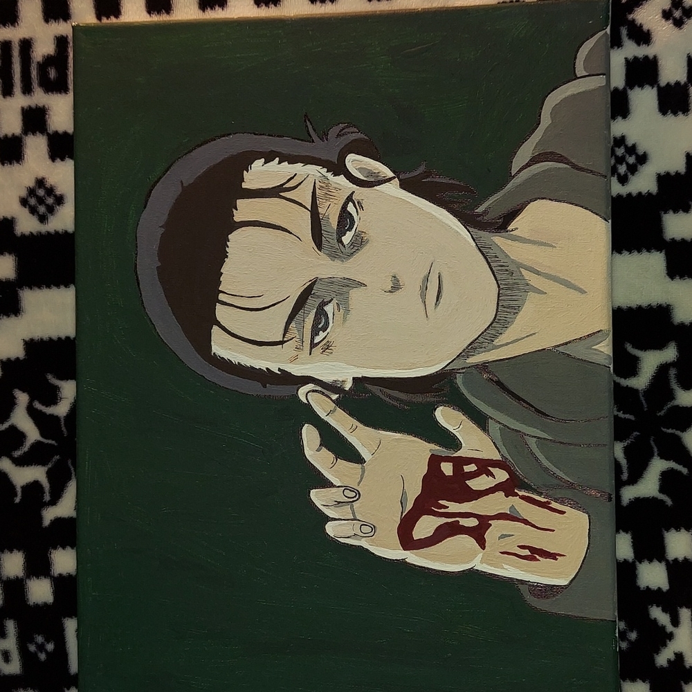 Eren Jaeger Painting (Anime Orginal Painting)